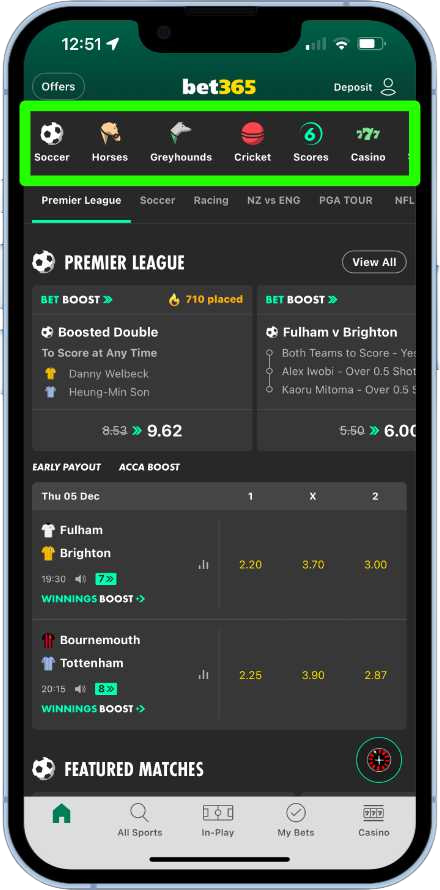 bet365 homepage 5.11.24 – Da sua
